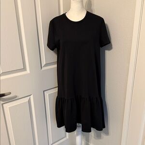 Zara Woman Ruffle Hem Dress